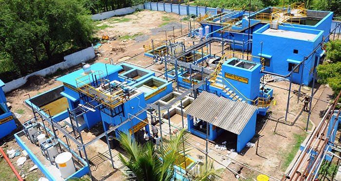 Effluent Treatment Plant installation